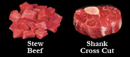 Stew Beef & Shank Cross-Cut