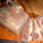 Sliced corned beef