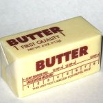 Cube of butter