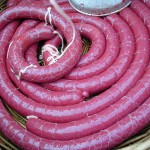 Boudin sausage